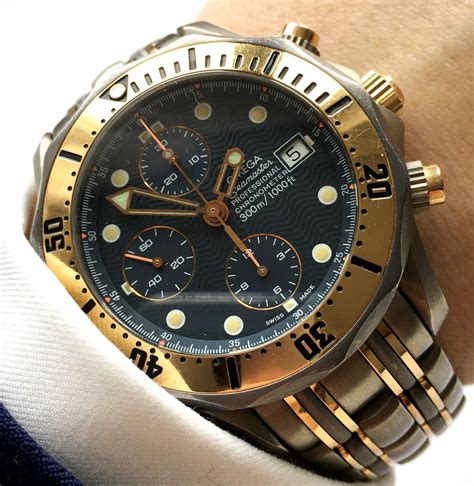 omega seamaster professional titanium chronograph|omega seamaster price guide.